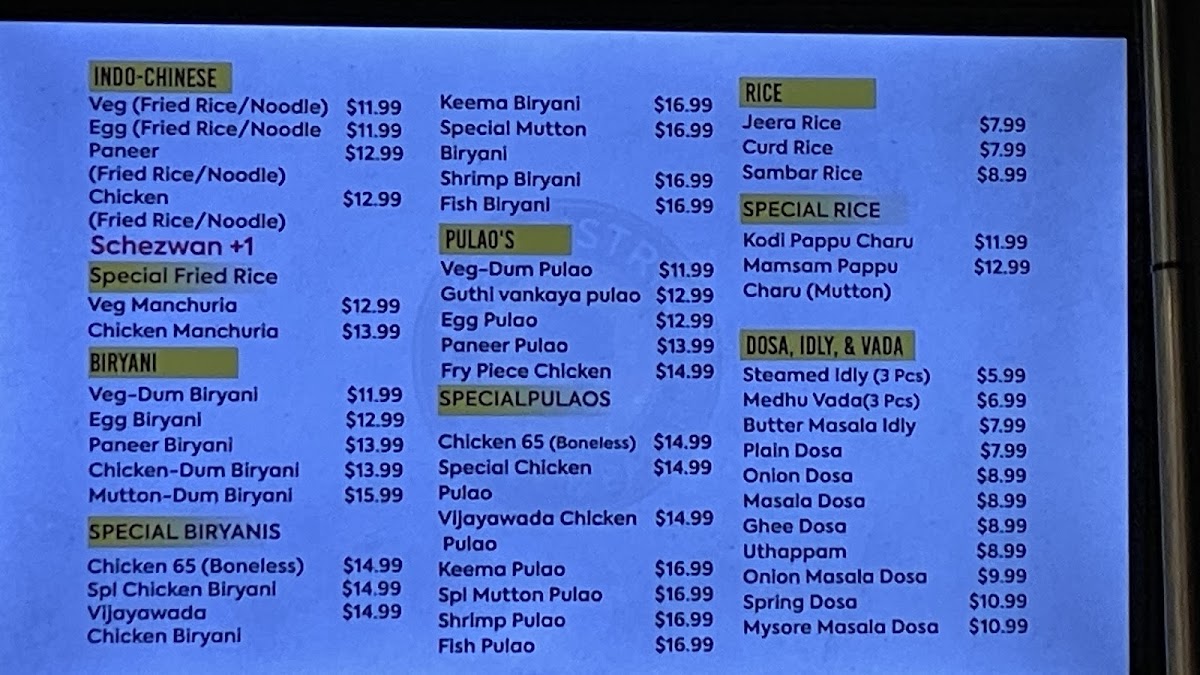 Desi District Menu - Image 1